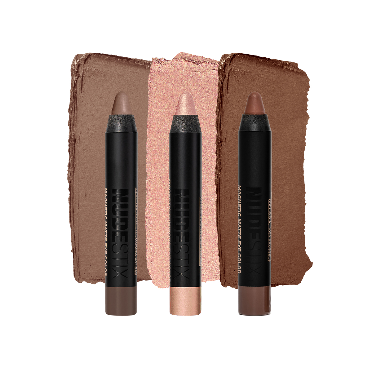 NUDE MATTE EYES 3PC MINI KIT (SET DE BÁLSAMOS MULTI-USOS)